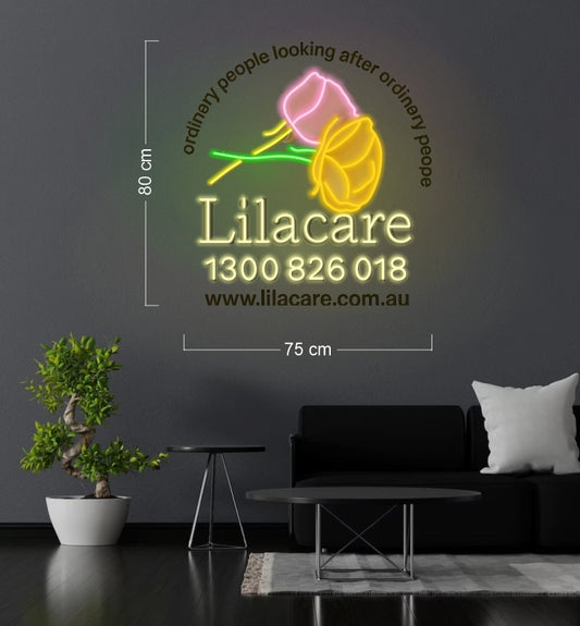 Enseigne au néon LED personnalisée pour entreprise