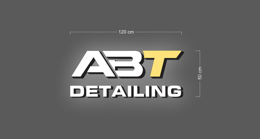 ABT DETAILING | Light Box Sign