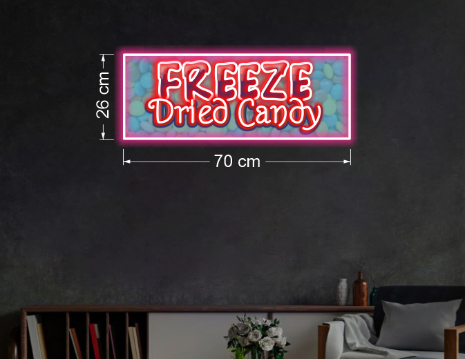 Freeze Dried Candy | LED Neon Sign