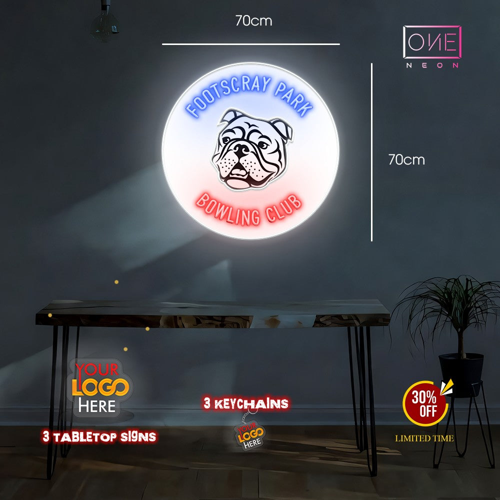 FOOTSCRAY PARK BOWLING CLUB | LED Neon Sign
