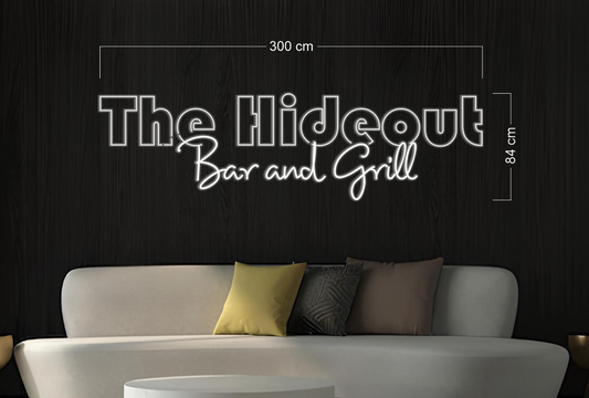 Enseigne au néon LED personnalisée pour entreprise