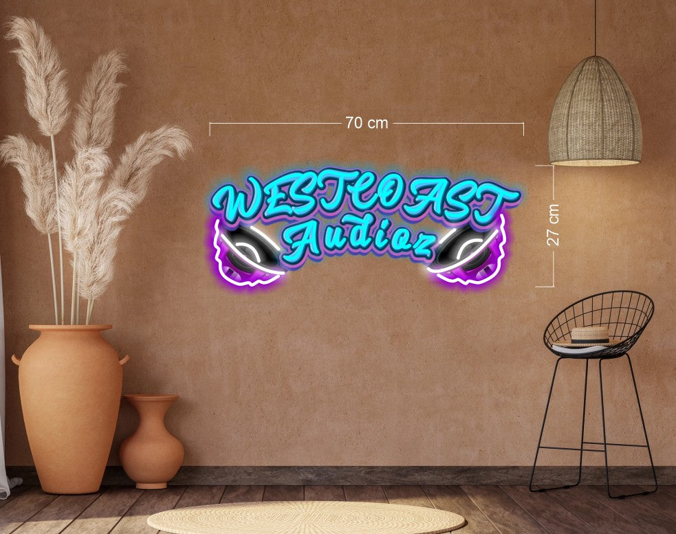 WESTEOAST AUDIOZ | LED Neon Sign