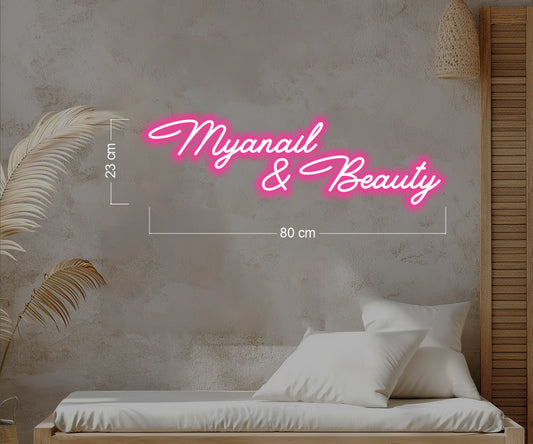 Enseigne au néon LED personnalisée pour entreprise