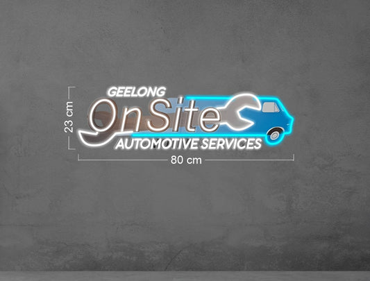 Enseigne au néon LED personnalisée pour entreprise