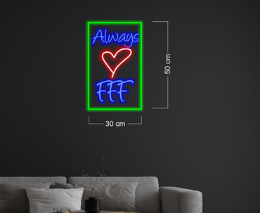 Enseigne au néon LED personnalisée pour entreprise