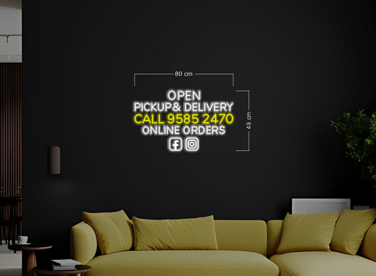 Enseigne au néon LED personnalisée pour entreprise