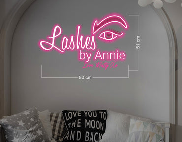 Lash by Anni ( 2 signs) | LED Neon Sign