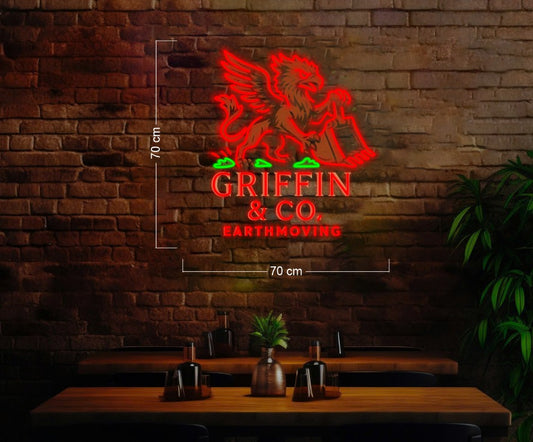 Enseigne au néon LED personnalisée pour entreprise