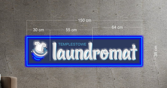 Enseigne au néon LED personnalisée pour entreprise