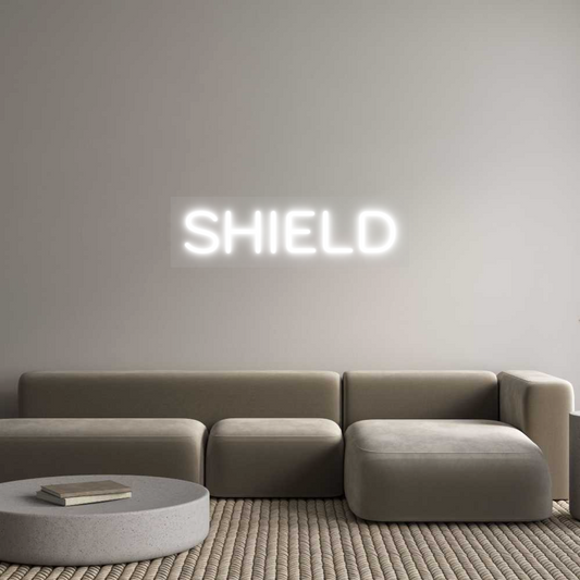 Custom Neon: SHIELD