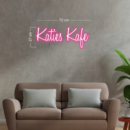 Katies Kafe| LED Neon Sign