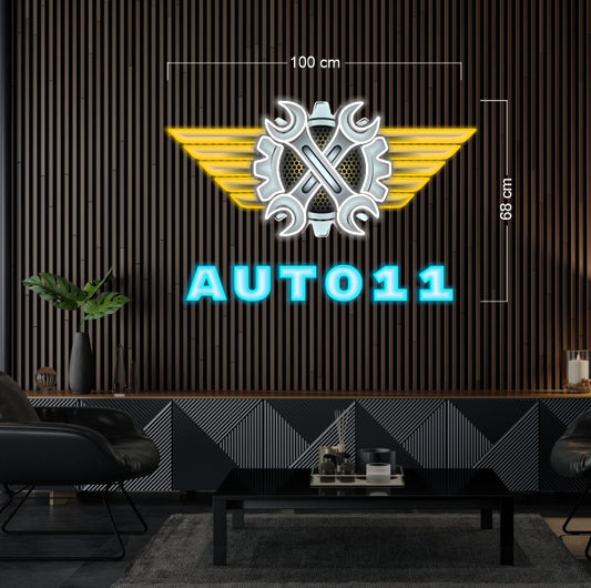 Enseigne au néon LED personnalisée pour entreprise