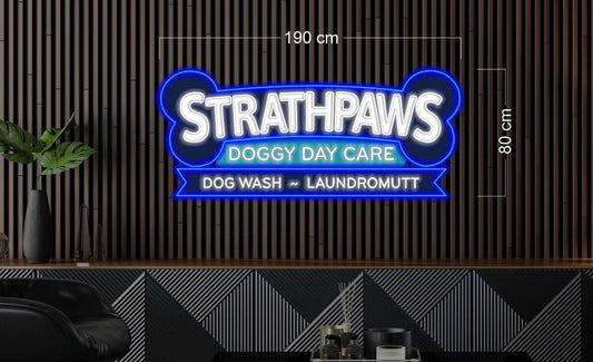 Enseigne au néon LED personnalisée pour entreprise