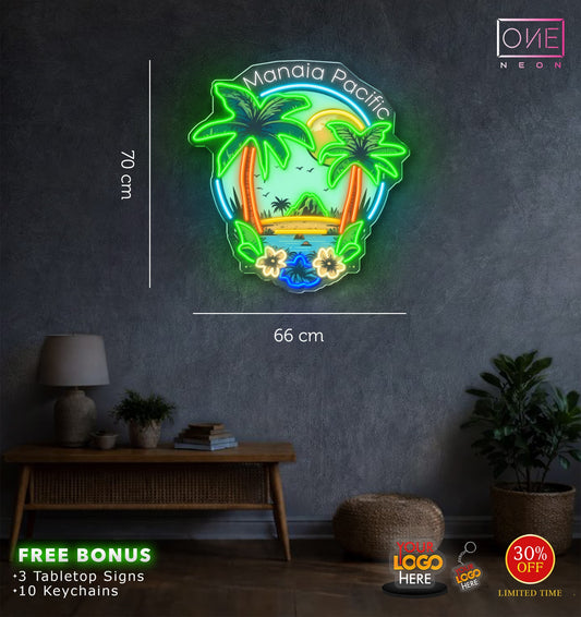 Enseigne au néon LED personnalisée pour entreprise