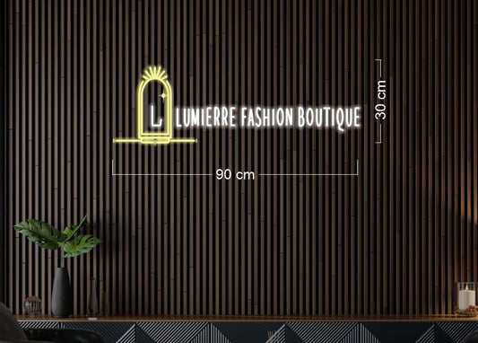 LUMIERRE FASHION BOUTIQUE | LED Neon Sign (WATERPROOF SIGN)