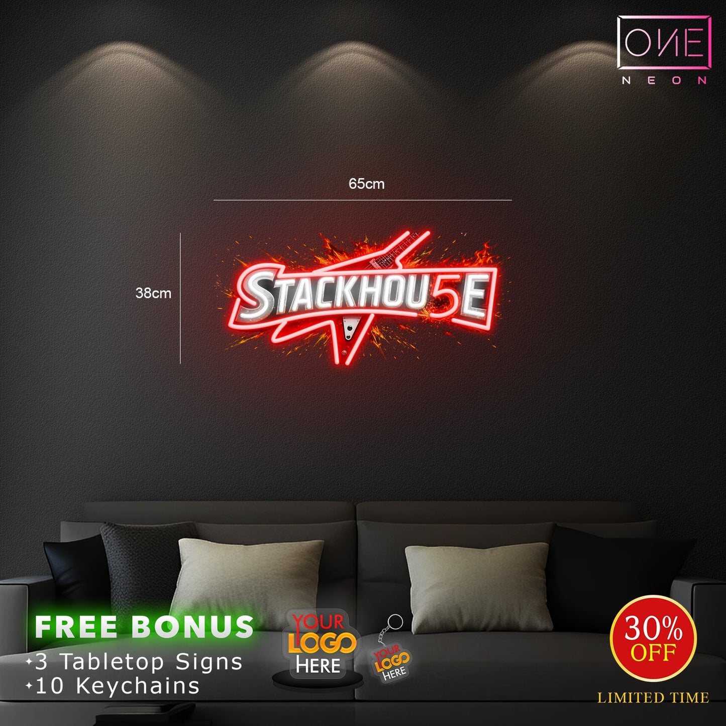 STACKHOUSE | LED Neon Sign