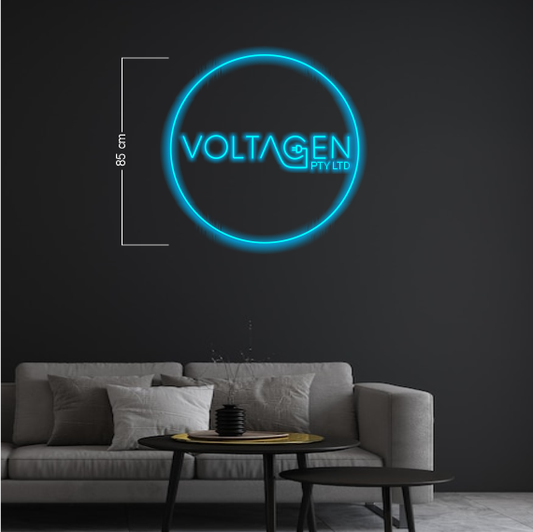 Enseigne au néon LED personnalisée pour entreprise