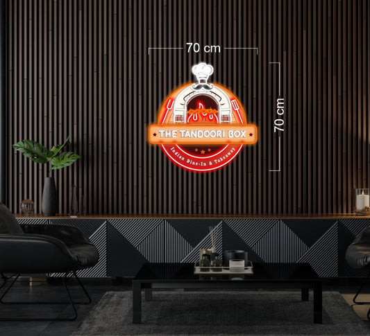 THE TANDOORI BOX | LED Neon Sign
