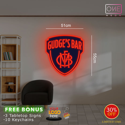 Gudge's bar | LED Neon Sign