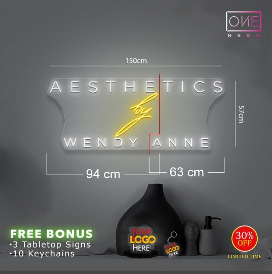 AESTHETICS BY WENDY ANNE| LED Neon Sign