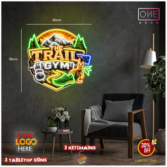 THE TRAIL GYM | LED Neon Sign