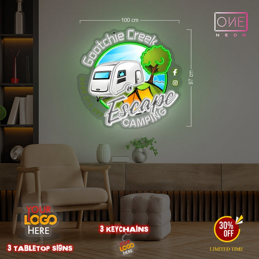 Enseigne au néon LED personnalisée pour entreprise