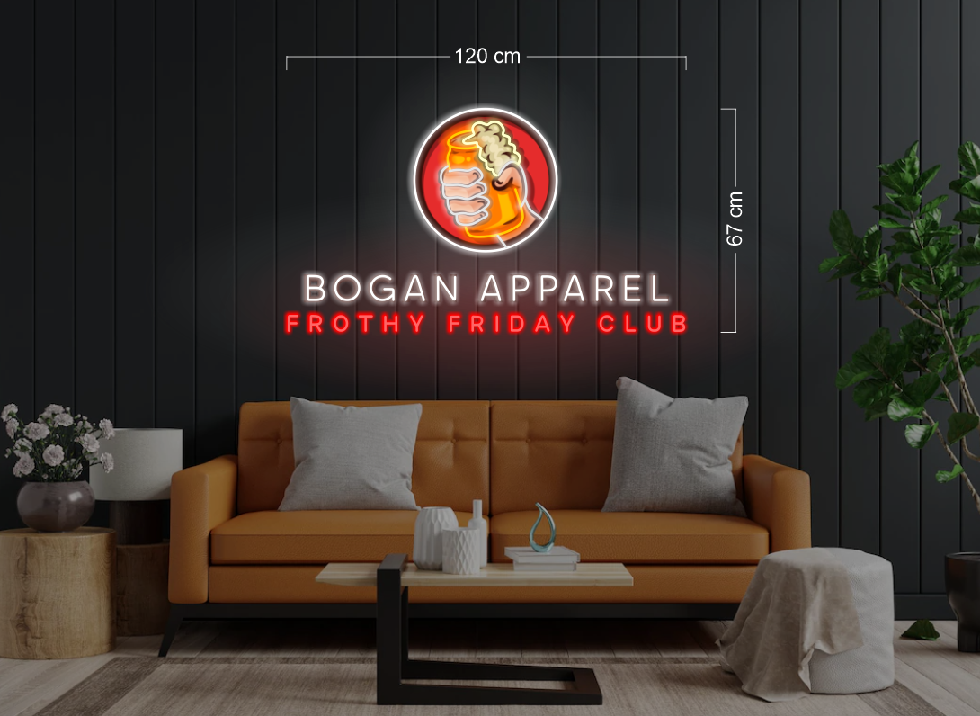 Enseigne au néon LED personnalisée pour entreprise