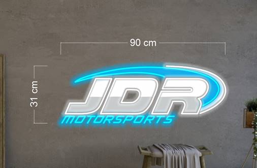 JDR MOTORSPORTS (2 signs) | LED Neon Sign