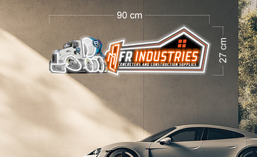 Enseigne au néon LED personnalisée pour entreprise