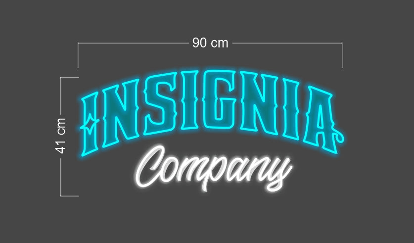 Enseigne au néon LED personnalisée pour entreprise