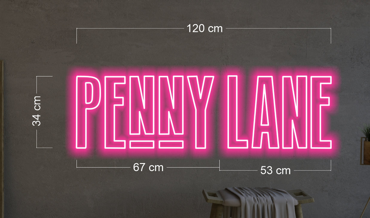 PENNY LANE | LED Neon Sign