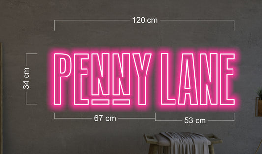 PENNY LANE | LED Neon Sign