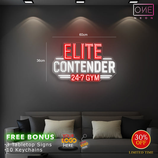 ELITE CONTENDER| LED Neon Sign