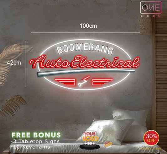 BOOMERANG| LED Neon Sign