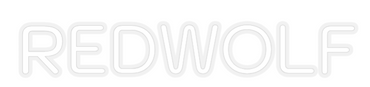 Custom Neon: REDWOLF