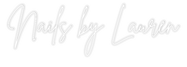 Custom Neon: Nails by Lauren