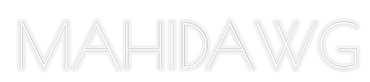 Custom Neon: MAHIDAWG