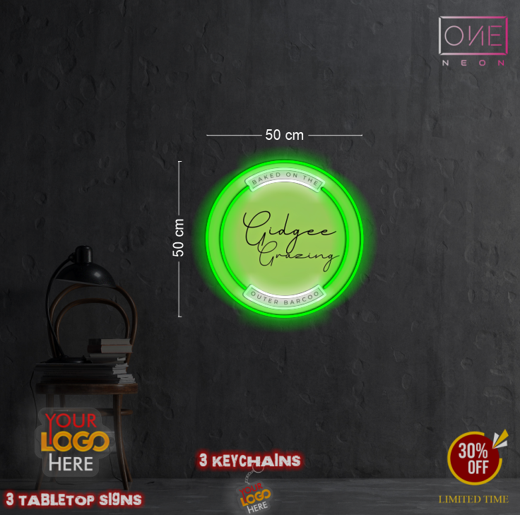 GIDGEE GRAZING | LED Neon Sign