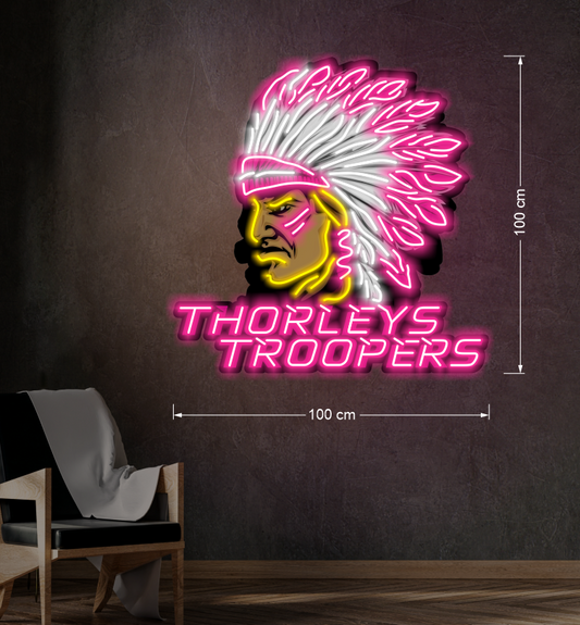 THORLEYS TROOPERS | LED Neon Sign