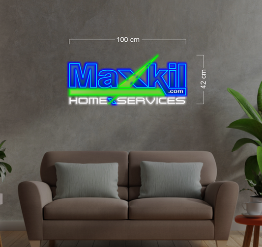 Enseigne au néon LED personnalisée pour entreprise