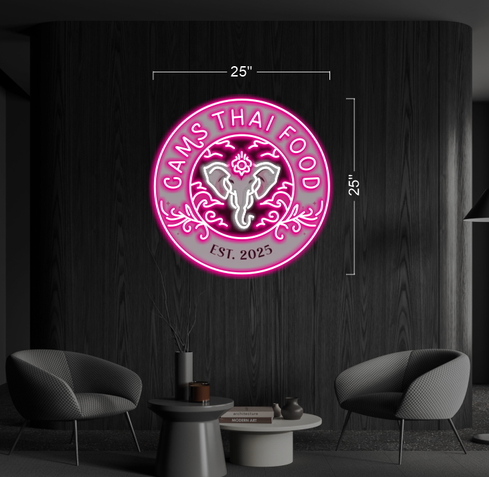 Enseigne au néon LED personnalisée pour entreprise