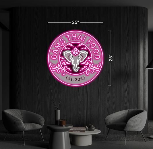 Enseigne au néon LED personnalisée pour entreprise