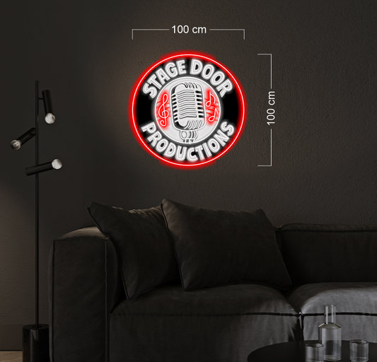 Enseigne au néon LED personnalisée pour entreprise