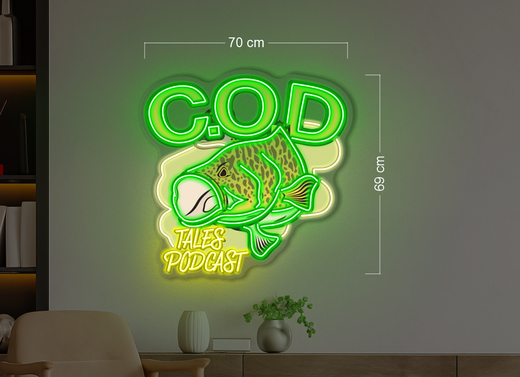 GOD Tales podcast | LED Neon Sign