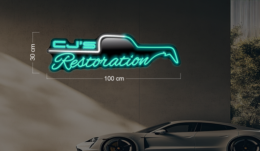 CJ'S Restoration| LED Neon Sign