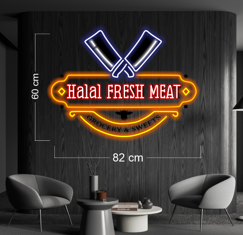 Enseigne au néon LED personnalisée pour entreprise