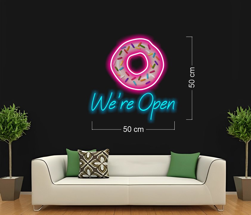 Enseigne au néon LED personnalisée pour entreprise