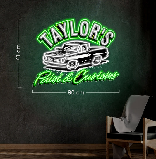 Enseigne au néon LED personnalisée pour entreprise