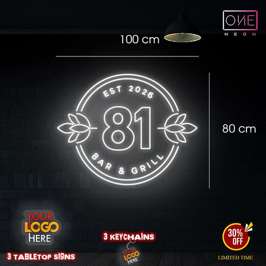 Enseigne au néon LED personnalisée pour entreprise