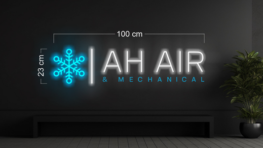 Enseigne au néon LED personnalisée pour entreprise